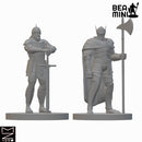 Human Fighter (wave 4) | BeaMini Unpainted RPG Miniatures