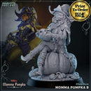 Momma Pumpka B | BeaMini Print to Order Miniatures