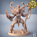 Vesdra - Orc Druid | BeaMini Print to Order Miniatures