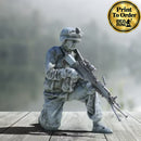 Marine with Light Machine Gun | BeaMini Print to Order Miniatures