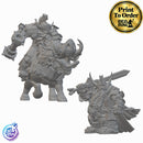 Dwarf Paladins | BeaMini Unpainted RPG Miniatures