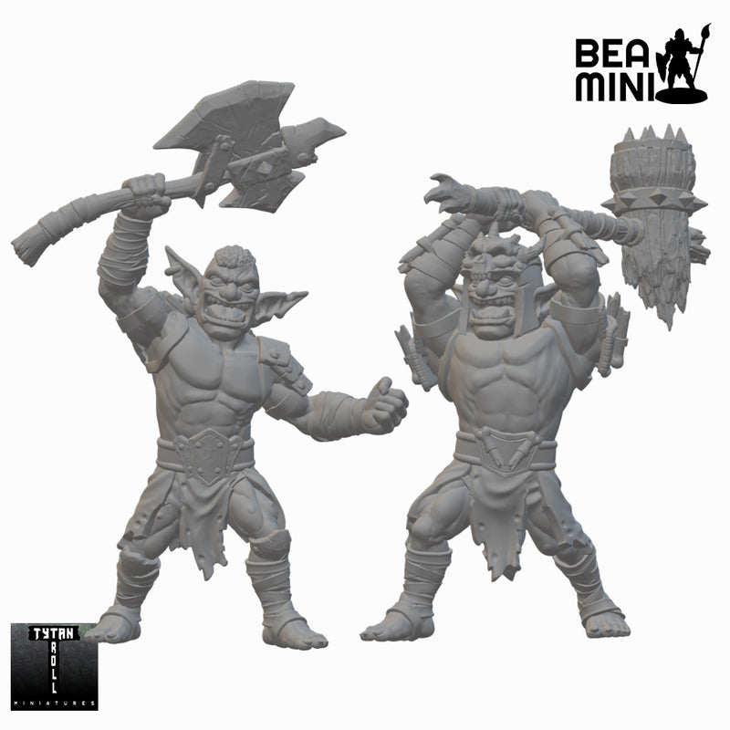 Goblins | BeaMini Unpainted RPG Miniatures