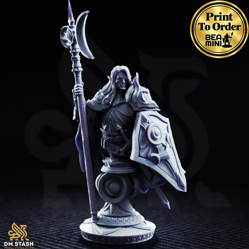 Ardent Silathin - Bust | BeaMini Print to Order Miniatures