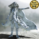 Elven Female Sorcerer | BeaMini Print to Order Miniatures