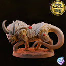 Leonid Warbeast | BeaMini Print to Order Miniatures