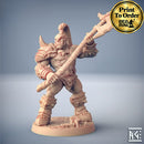 Orc Barbarian B | BeaMini Print to Order Miniatures