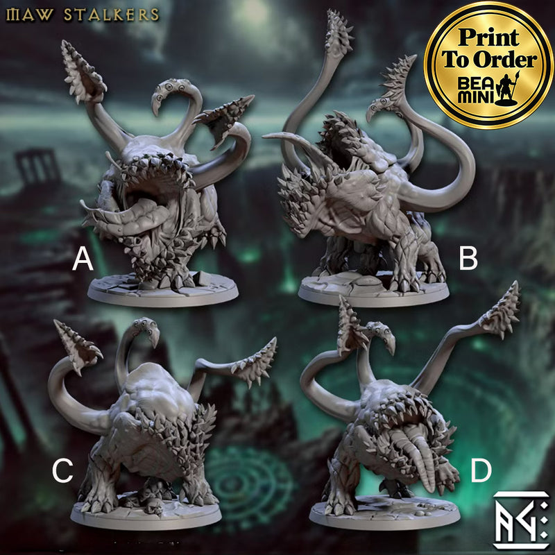 Maw Stalker | BeaMini Print to Order Miniatures