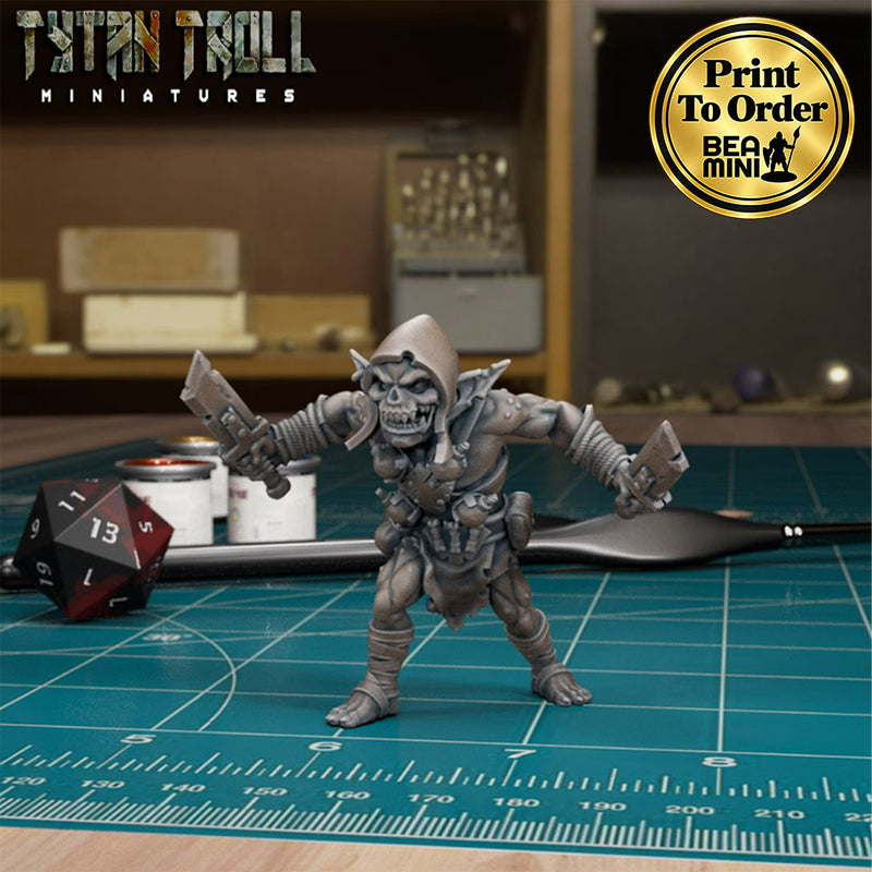 Goblin Assassin 06 | BeaMini Print to Order Miniatures
