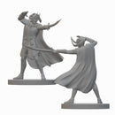 Human Warlocks (wave 2) | BeaMini Unpainted RPG Miniatures
