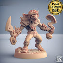Sparksoot Goblin A | BeaMini Print to Order Miniatures