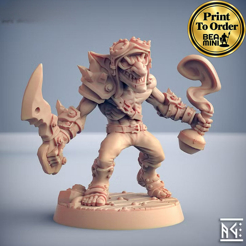 Sparksoot Goblin A | BeaMini Print to Order Miniatures