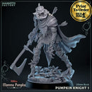 Pumpkin Knight 1 | BeaMini Print to Order Miniatures