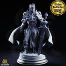 Xanathos, Drow Fighter | BeaMini Print to Order Miniatures