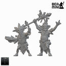 Goblin Shamans | BeaMini Unpainted RPG Miniatures