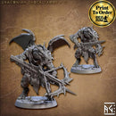 Draconian Shock Troops - C | BeaMini Print to Order Miniatures