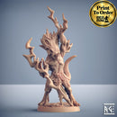 Kaztot Stormcaller - Lizardfolk Shaman | BeaMini Print to Order Miniatures
