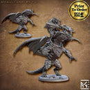Assault Dragon - D | BeaMini Print to Order Miniatures