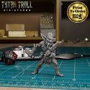 Goblin Assassin 05 | BeaMini Print to Order Miniatures