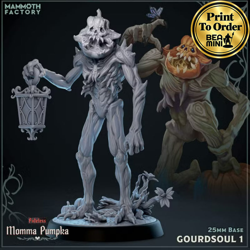 Gourdsoul 1 | BeaMini Print to Order Miniatures