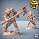 Human Knights B | BeaMini Print to Order Miniatures