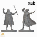 Human Warlocks (wave 2) | BeaMini Unpainted RPG Miniatures