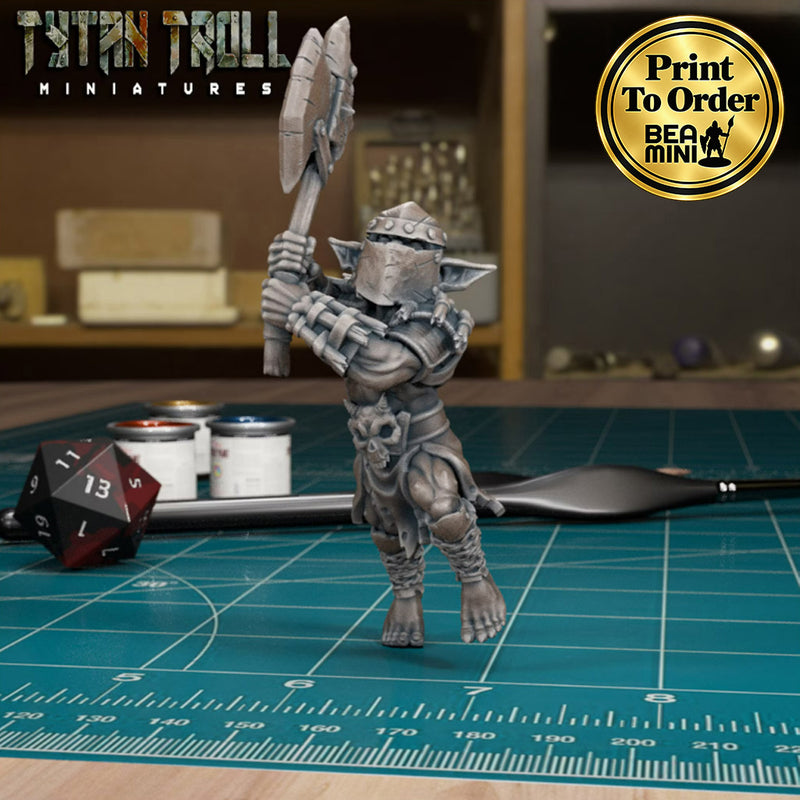 Goblin Heavy 08 | BeaMini Print to Order Miniatures
