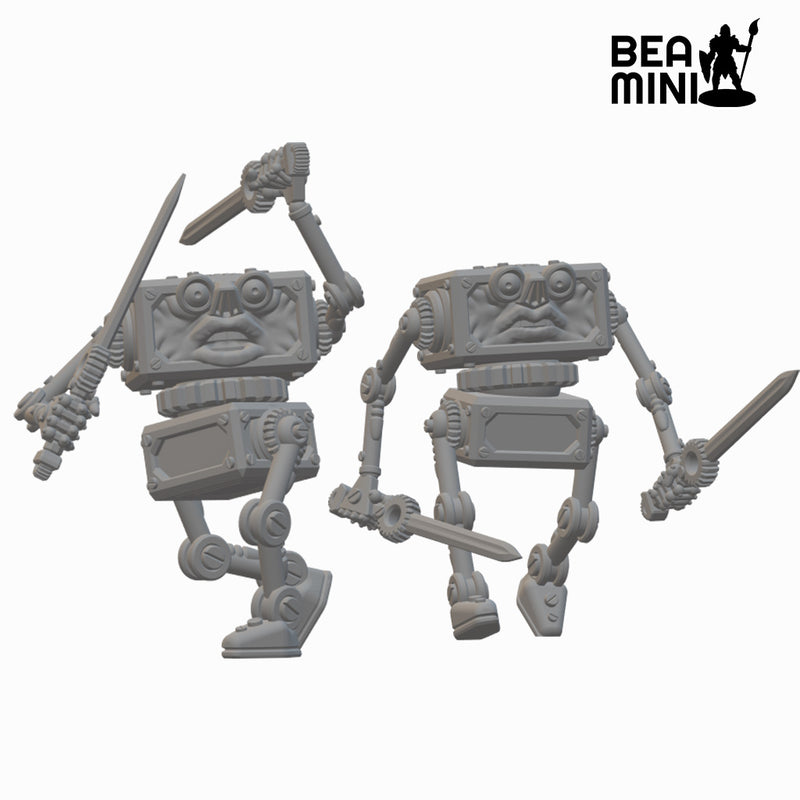 Duodrones | BeaMini Unpainted RPG Miniatures