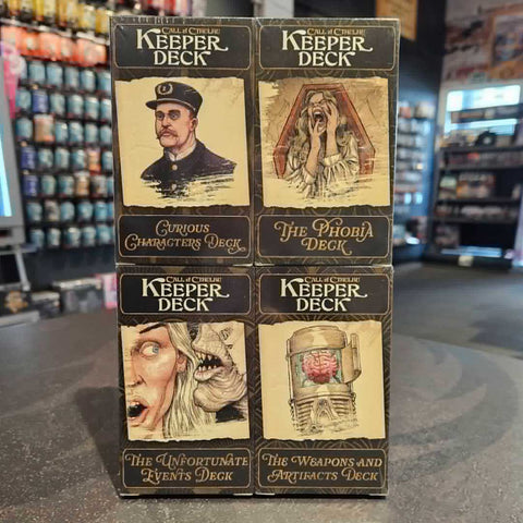 Call of Cthulhu RPG - Keeper Decks Second Edition