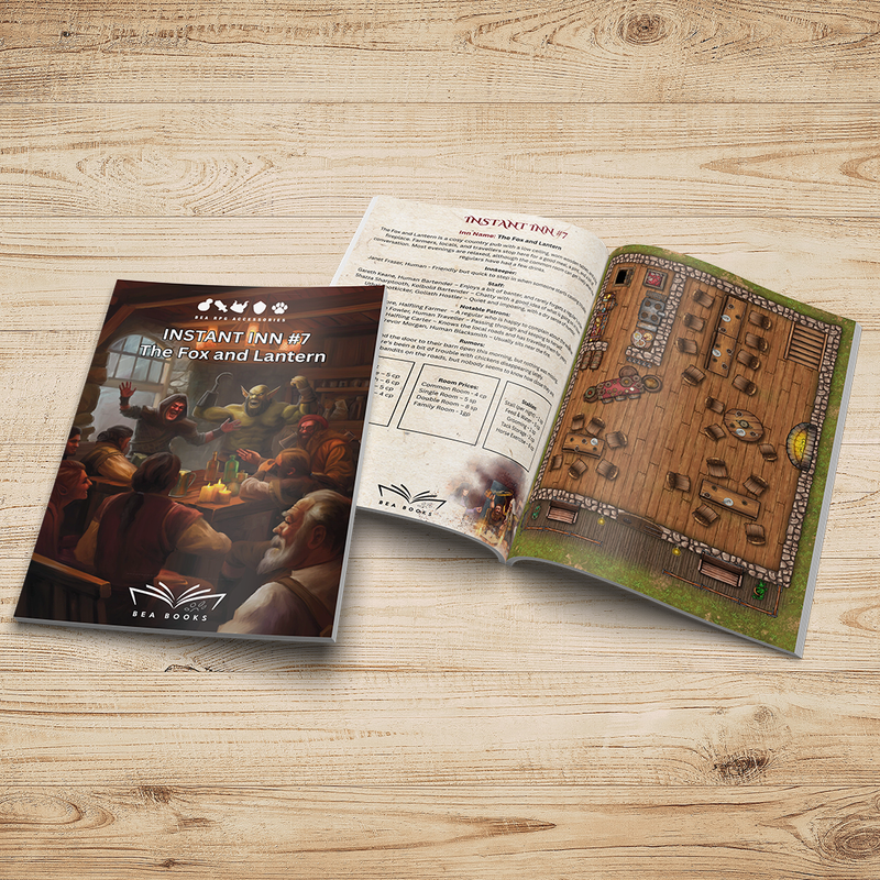 The Fox & Lantern – Fantasy RPG Country Pub & Inn