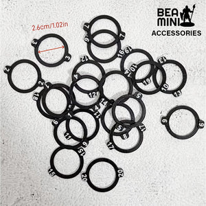 Bea Mini Numbered Miniature Tracking Rings