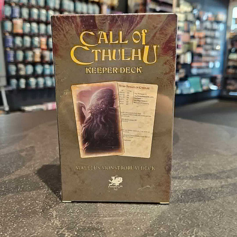 Call of Cthulhu RPG - The Malleus Monstrorum Keeper Deck