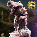 Rook - Dwarven Artificer | BeaMini Print to Order Miniatures