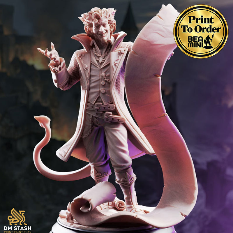 Rumpelstiltskin The Devil's Dealer | BeaMini Print to Order Miniatures