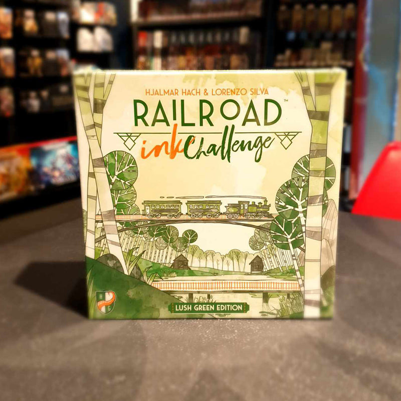 Railroad Ink Challenge Lush Green Edition
