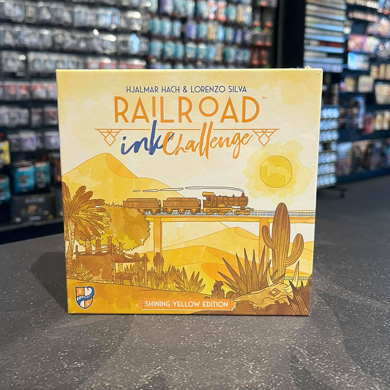 Railroad Ink Challenge Shining Yellow Edition