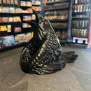 3D Printed Dice Tower - Raven (Black)