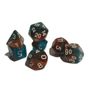 Renegade - 7 Piece Polyhedral Dice Set + Dice Bag