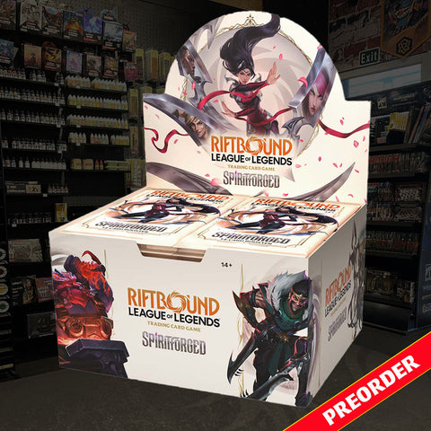 Riftbound League of Legends Spiritforged - Booster Box *Preorder*