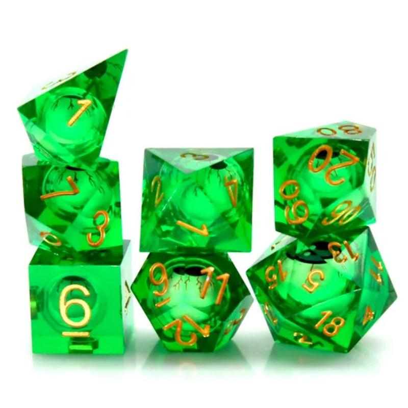 Rolling Eyes - Handcrafted Dice Set