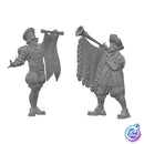 Royal Announcers | BeaMini Unpainted RPG Miniatures