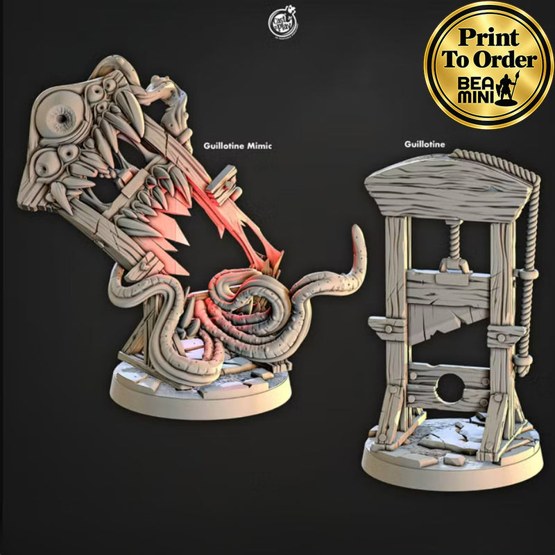 Guillotine Mimic | BeaMini Print to Order Miniatures