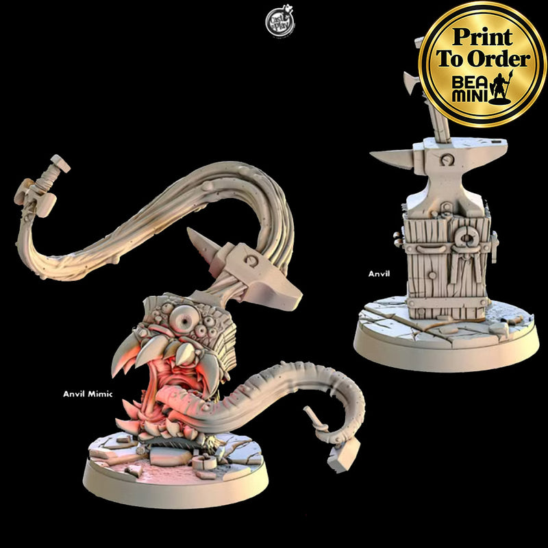 Anvil Mimic | BeaMini Print to Order Miniatures