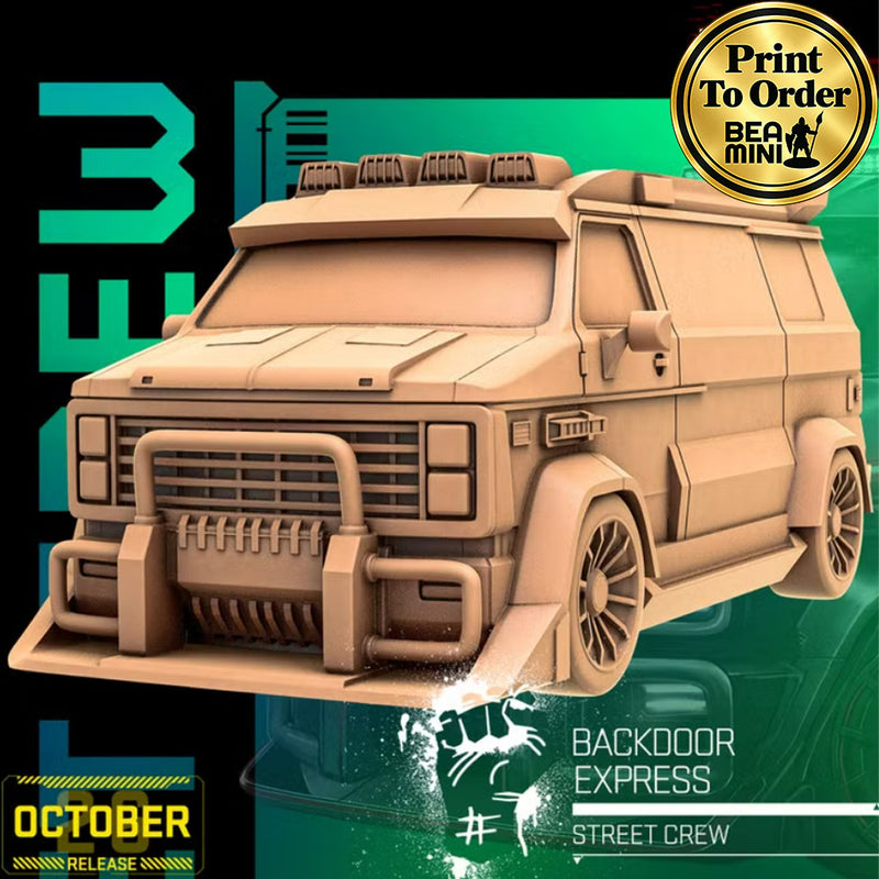 Backdoor Express | BeaMini Print to Order Miniatures
