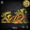 Slimes | BeaMini Print to Order Miniatures