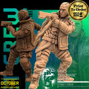 Tariq 'Goldmask' Bashir | BeaMini Print to Order Miniatures