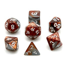 Rust Monster - 7 Piece Polyhedral Dice Set + Dice Bag
