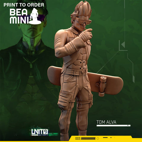 Tom Alva | BeaMini Print to Order Miniatures