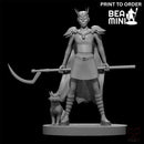 Sabrinax the Teenage Lich | BeaMini Print to Order Miniatures