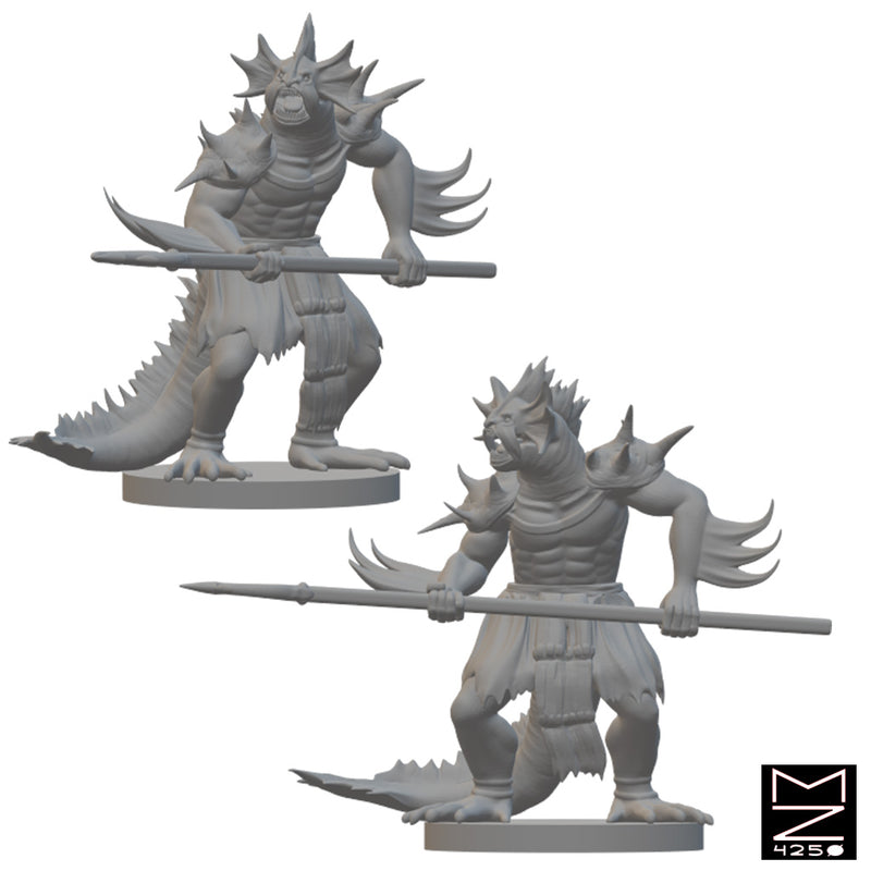 Sahuagin | BeaMini Unpainted RPG Miniatures