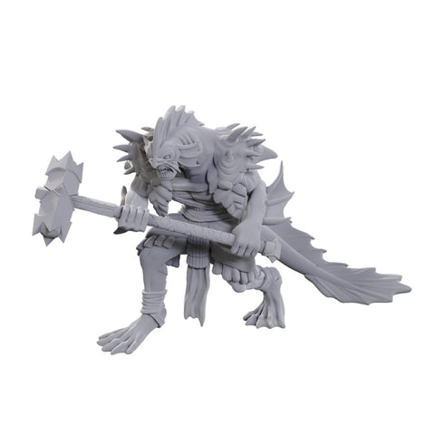 Sahuagin Coral Smasher - Nolzur's Marvelous Unpainted Miniatures